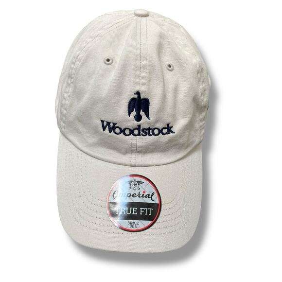 Imperial Woodstock VT Vermont Bird Logo 100% Cotton Embroidered Music Festival - Picture 2 of 12